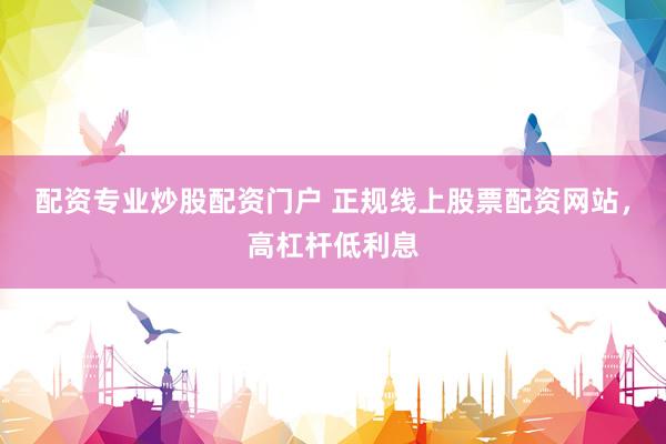 配资专业炒股配资门户 正规线上股票配资网站，高杠杆低利息